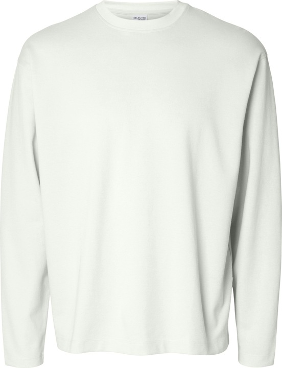 Selected Homme Slhlooseoscar Ls O-Neck Tee Noos