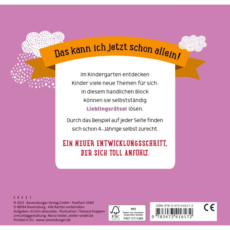 Thumbnail - Im Kindergarten: Lieblingsrätsel, Kinderbücher von Kirstin Jebautzke, Theresia Koppers