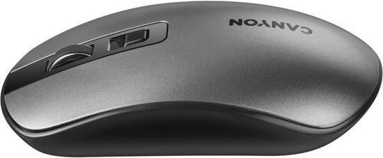 Actual product image Canyon Mouse MW-18 Wireless rechargeable silent Pixart grey retail (Wireless)