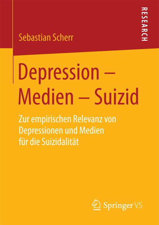 Produktbild Depression - Medien - Suizid (Deutsch, Sebastian Scherr, 2015)