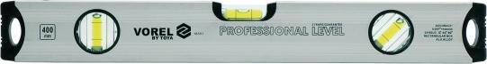 Actual product image Vorel Aluminium spirit level 3 vials 1200mm (120 cm)