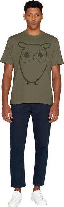 Actual product image KnowledgeCotton Apparel Big Owl Front Print (M)