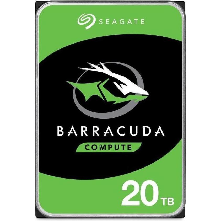 Seagate 20TB internal hard drive 7200 (20 TB, 3.5"), Disco rigido
