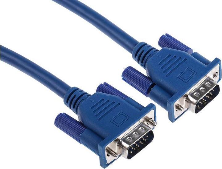 Produktbild RS PRO VGA-Kabel, Male VGA / Male SVGA, 10m (10 m)