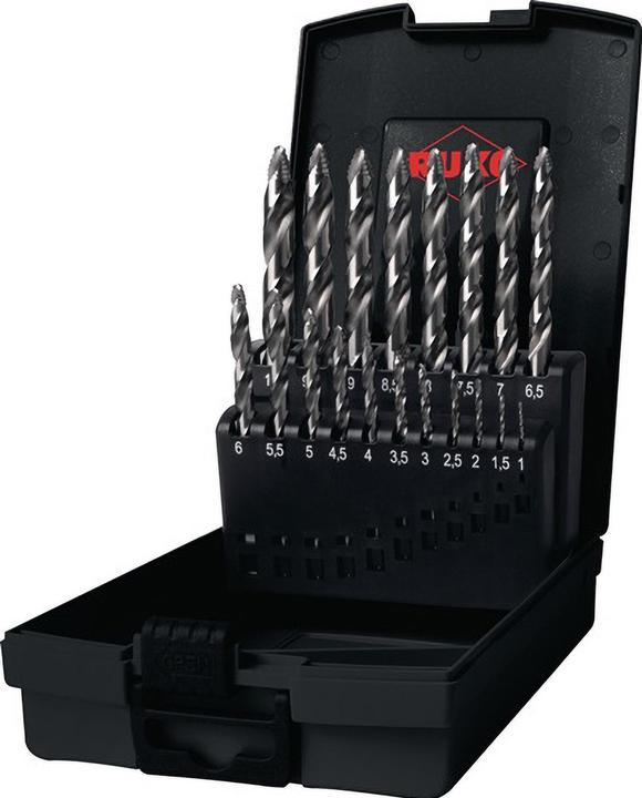 Immagine prodotto Ruko Set di trapani a colonna (Da 1,0 mm a 10,0 mm)