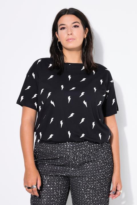 Produktbild Studio Untold T-Shirt, Blitz-Muster, Halbarm (46, 48)