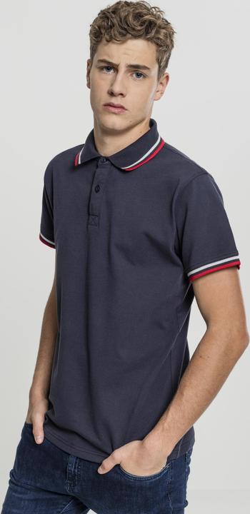 Produktbild Urban Classics Double Stripe Poloshirt (M)