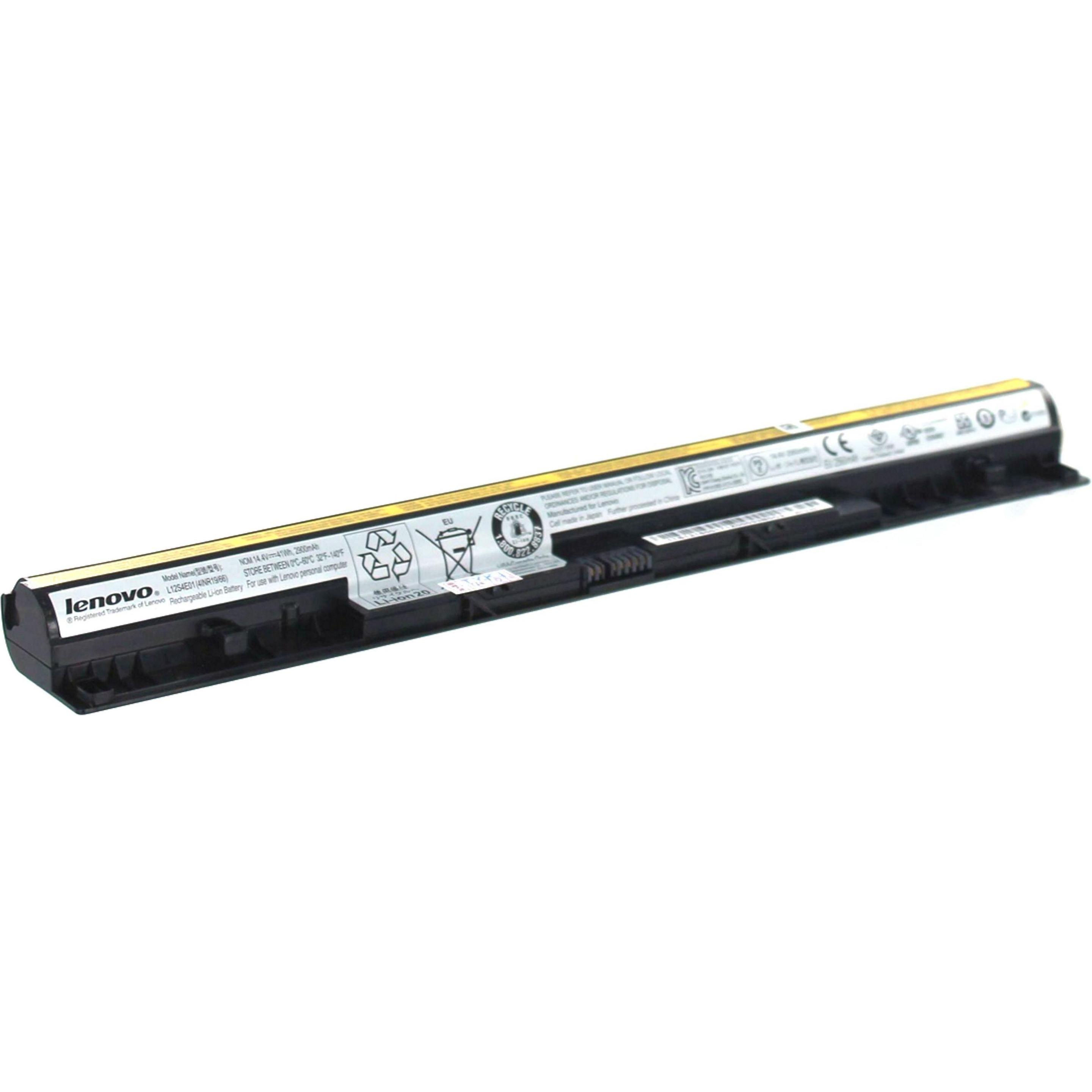 Lenovo Original Akku für L12L4E01 (1 Zelle, 2800 mAh), Notebook Akku, Schwarz