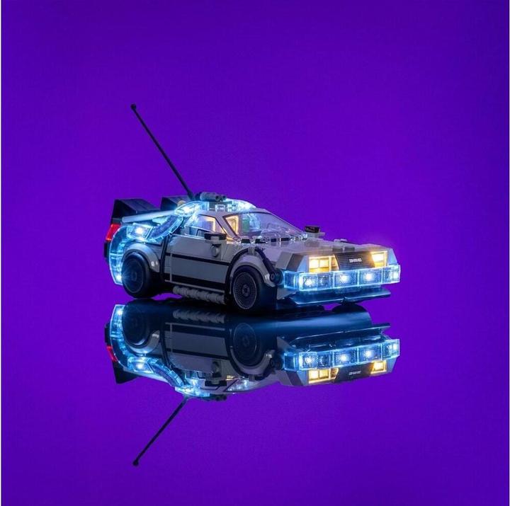 Light my bricks LMB 2.0 LEGO® 77256# Time Machine From Back to the Future Light Kit