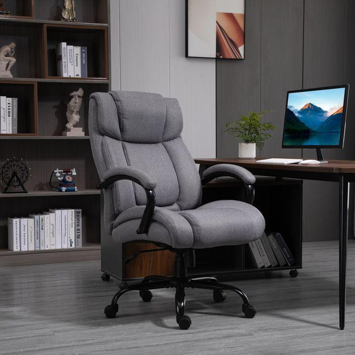 Produktbild Swisshandel24 Bürostuhl Gaming Stuhl Wippfunktion dick gepolstert ergonomisch Belastbarkeit 220 kg