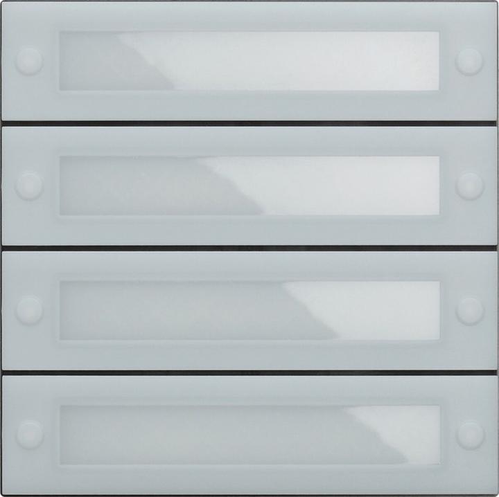 Produktbild Gira 5539000. Produkttyp: Call button module, Produktfarbe: Weiss, Markenkompatibilität:. Breite: 106,5