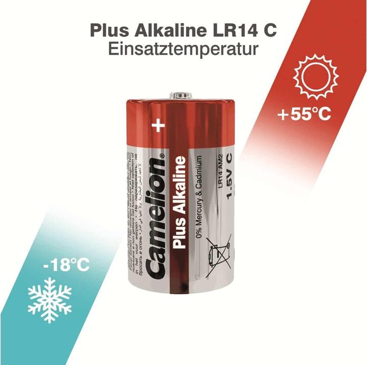 Actual product image Camelion Alkaline C / LR14 (2 pcs., C)