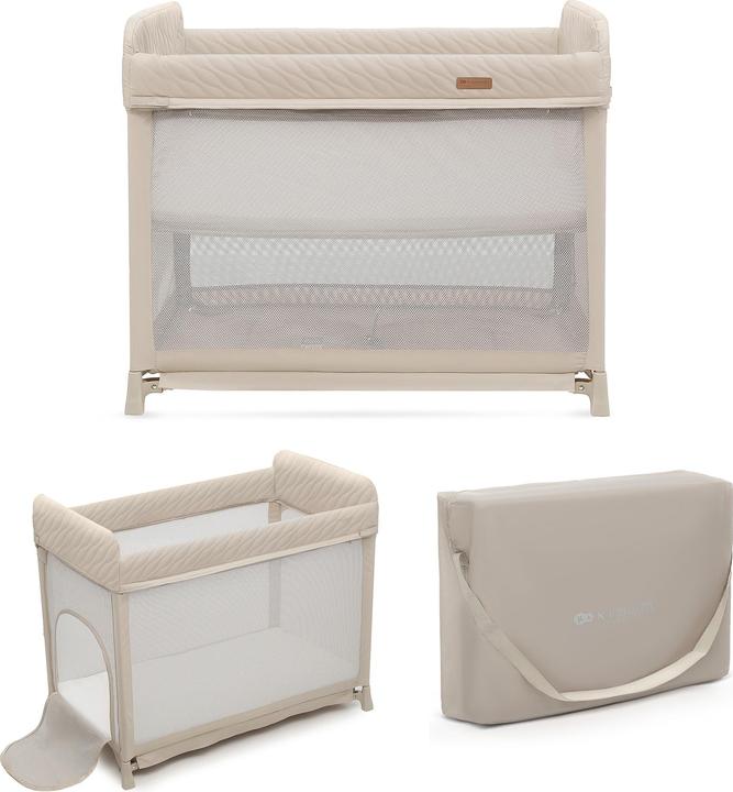 KinderKraft travel cot MOON DREAM beige
