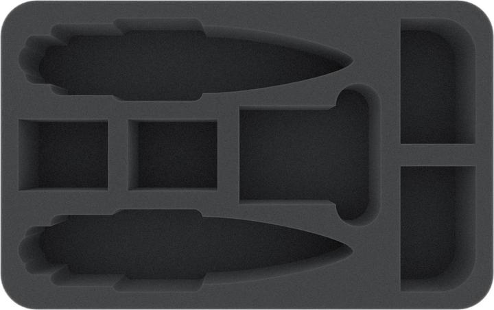 Produktbild Feldherr HSDP045BO - Schaumstoffeinlage für Star Wars Armada Wave 2 Heimat Eins (Home One) (Schaumstoff)