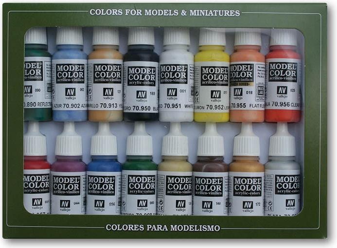Produktbild Vallejo Farbset 16x17ml