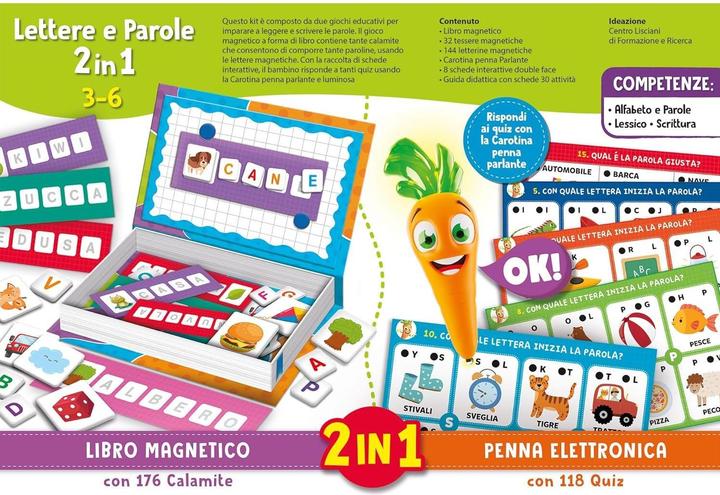 Actual product image Lisciani Carotina Penna Parlante Lettere E Parole 2 in 1 (German)