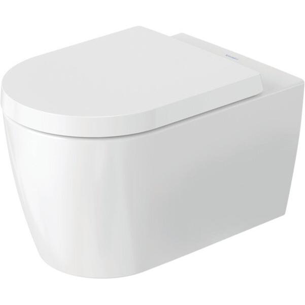 Duravit, WC Deckel, Wand-WC ME by Starck tief, 370x570mm weiss/weiss seidenmatt WG