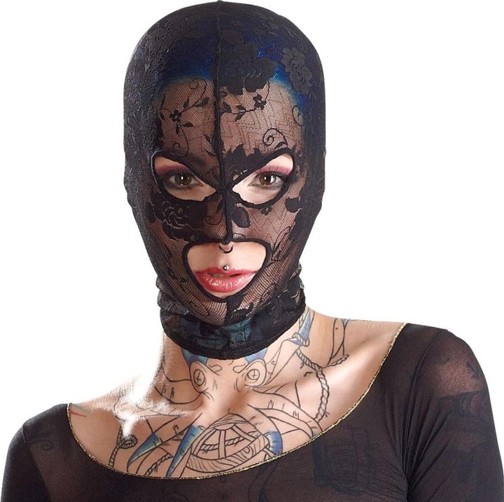 Actual product image Bad Kitty Head mask