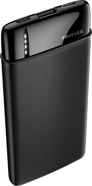 Image du produit Forever TB-100S Banque d'alimentation 5000 mAh - Noir (5000 mAh, 18.50 Wh)