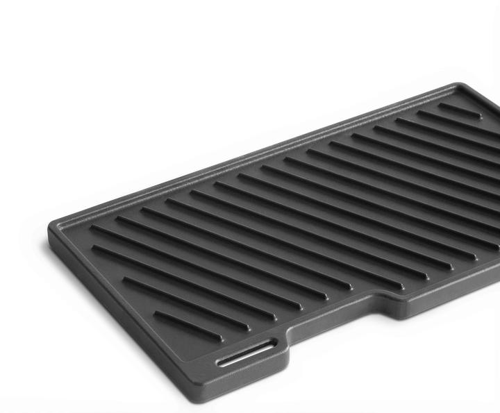 Actual product image Burnhard Cast iron reversible plate FRED 41.5 x 23.5 x 2 cm