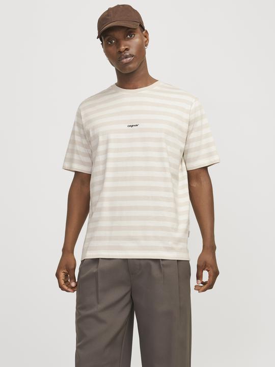 Actual product image Jack & Jones Gestreift Rundhalsausschnitt T-shirt T-shirt (XS)