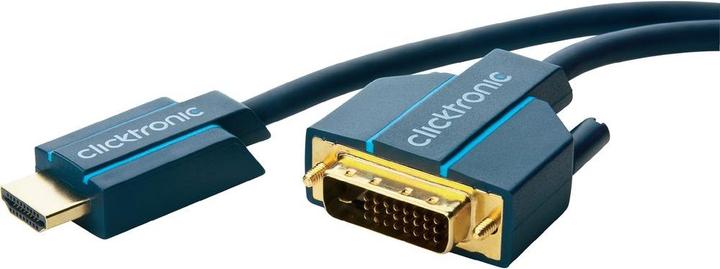 Produktbild clicktronic HDMI (Typ A) — DVI (3 m, DVI, HDMI, 2.0)