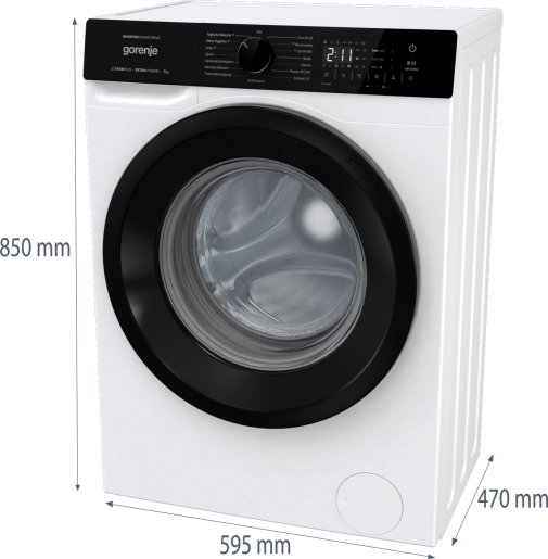 Actual product image Gorenje WNHA74SAPS/AT (7 kg, Left)