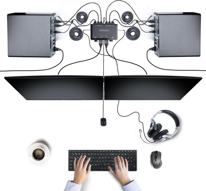 Immagine prodotto StarTech C2-DH46-UA2-CBL-KVM