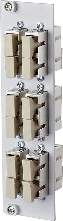 Actual product image Metz Unknown Connect front panel OpDAT REGpro 15024AC206-E 6xSC-D MM OpDat patch panel fibre optic