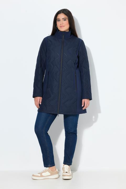 Produktbild Ulla Popken HYPRAR Laserstepp-Jacke, Softshell-Einsätze, Kapuze (42, 44)