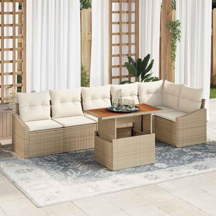 Produktbild vidaXL Garten Essgruppe (100 x 55 x 73 cm)