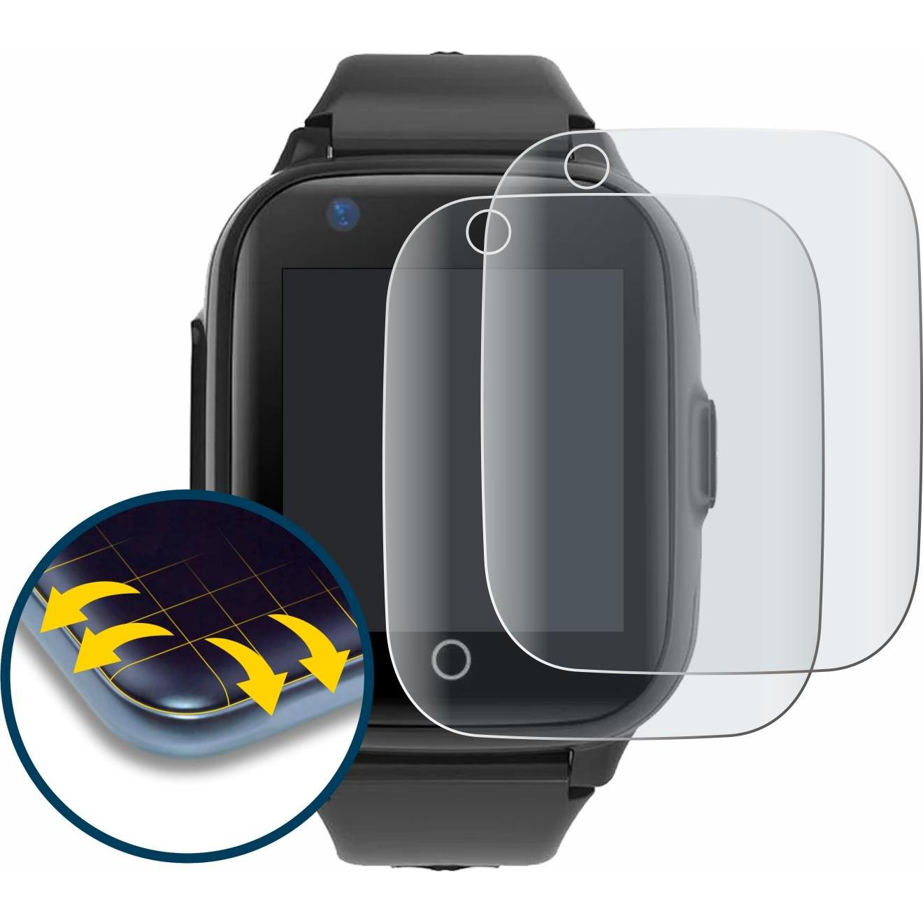 Thumbnail - BROTECT Full-Screen Displayschutz Matt, Smartwatch Schutzfolie, Grau