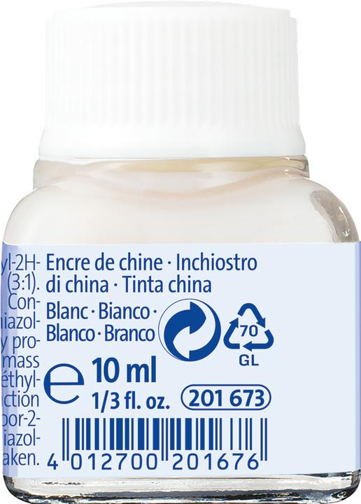 Produktbild Pelikan Tusche A (Weiss, 1 Stk.)