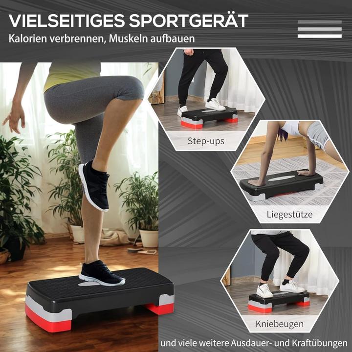 Image du produit Yaqor Aerobic Stepper mit Höhenverstellung