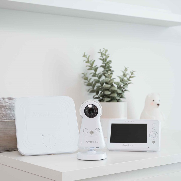 Actual product image Angelcare Moniteur de mouvement bébé avec vidéo et son (Video & Audio)
