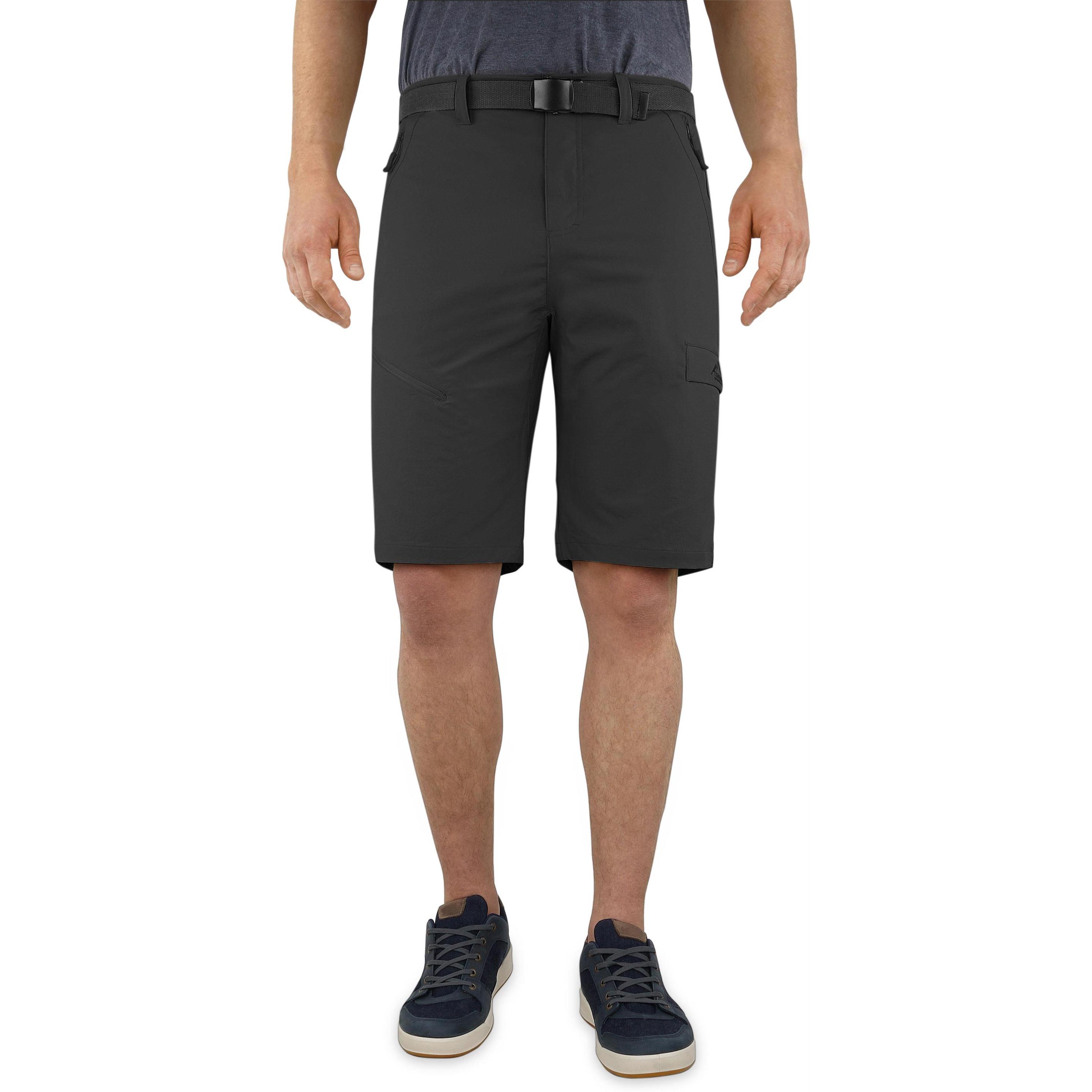 Normani, Herren, Shorts, Herren Softshell-Shorts Minkey, Schwarz, (XXL)