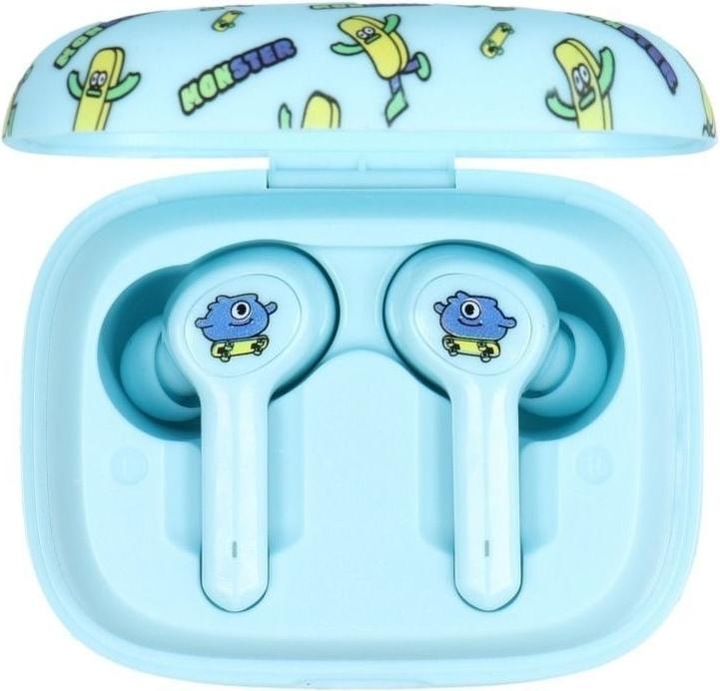 Immagine prodotto Jellie Monster Wired headphones Jellico wireless earphones bluetooth TWS YLFS-06BT blue (5 h)