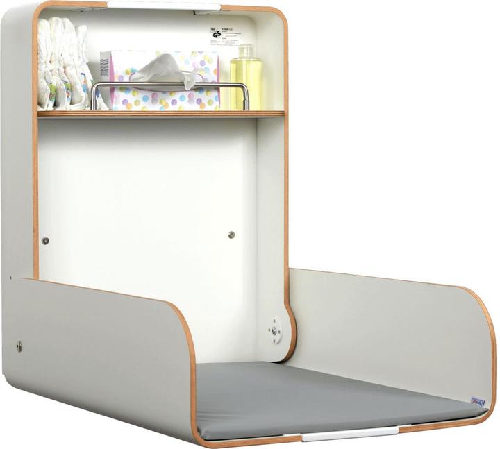 Image du produit Timkid Table à langer bois/inox Maxi Blanc