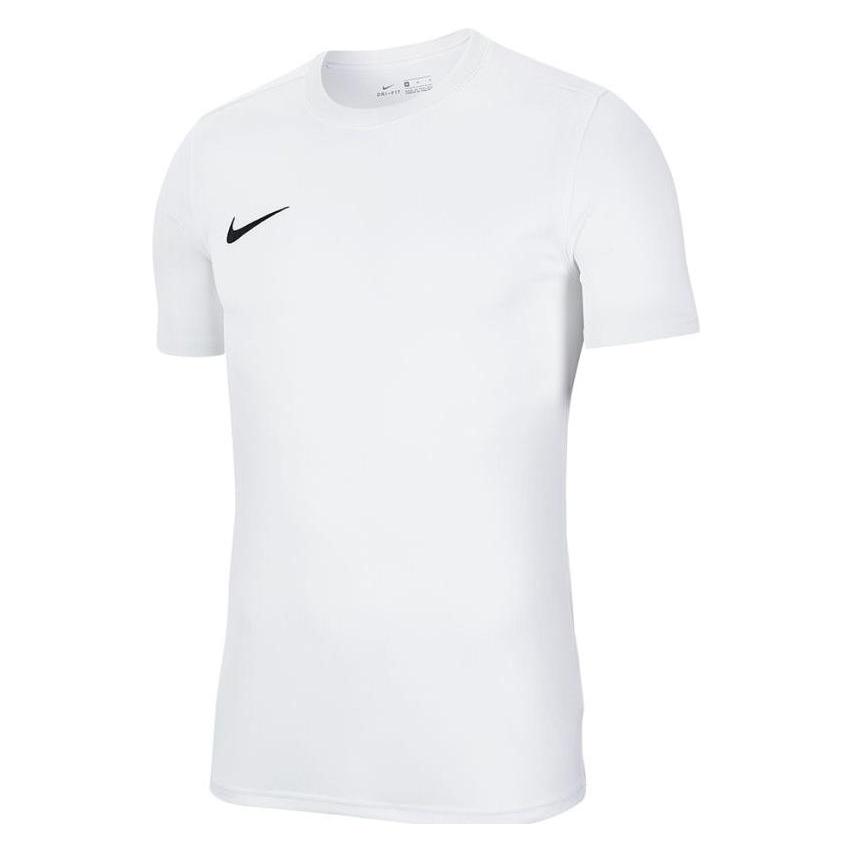 Nike, Mannen, Sportief Shirt, Weisses Herren-T-Shirt Von Park Viii (Xs), Wit, Xs