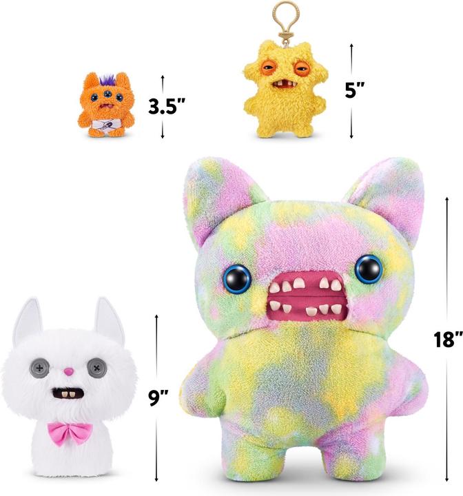 Produktbild Zuru Fuggler Funny Ugly Monster - Alley Cats - Toofer (22 cm)