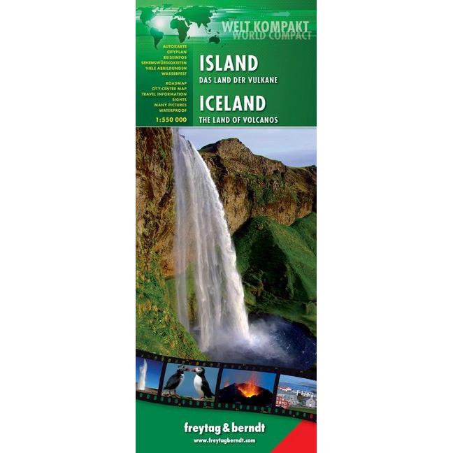 Iceland - FBWC0600, Landkarte