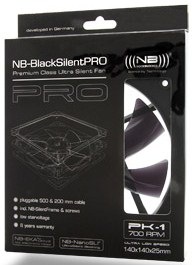 Produktbild Noiseblocker BlackSilentPro-Series PK2 (140 mm, 1 x)