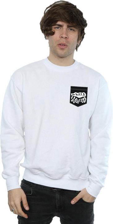 Immagine prodotto Scooby Doo Faux Pocket Felpa Uomo (S)