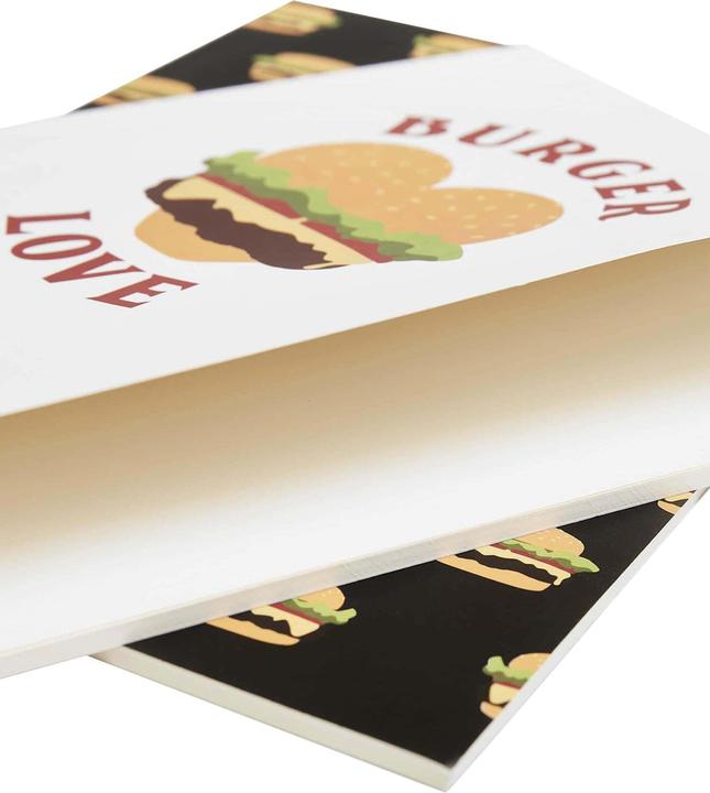 Produktbild Mister Tee Burger Love Exercise Book 2-Pack