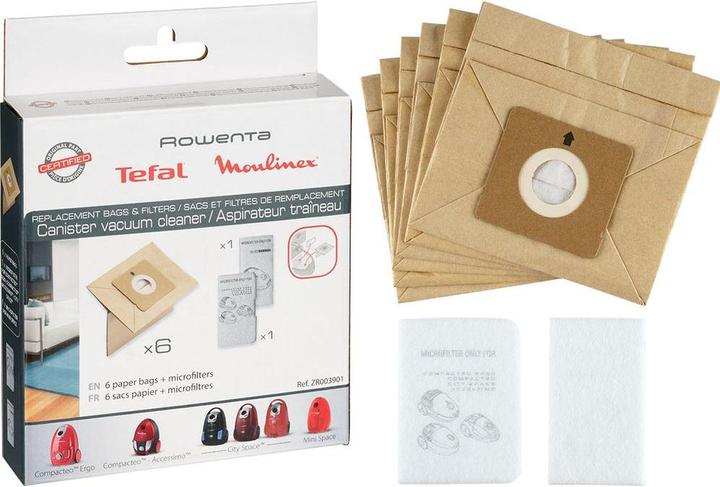 Immagine prodotto Rowenta Sacchetto e filtro ZR0039 (6 x)