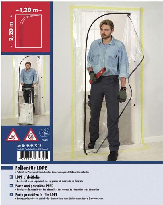 Produktbild Color Expert Folien-Schutztür (2.20 m)