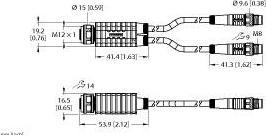 Produktbild Turck Zweifachverteiler