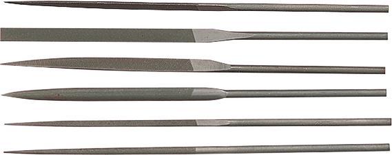 Actual product image C.K Magma Needle files set 6pcs T0124P (140 mm)