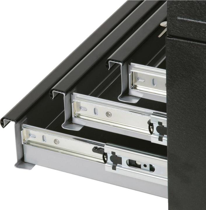Image du produit KS Tools Coffre à outils avec 3 tiroirs, LxlxH 520x260x302 mm, noir (1 x)