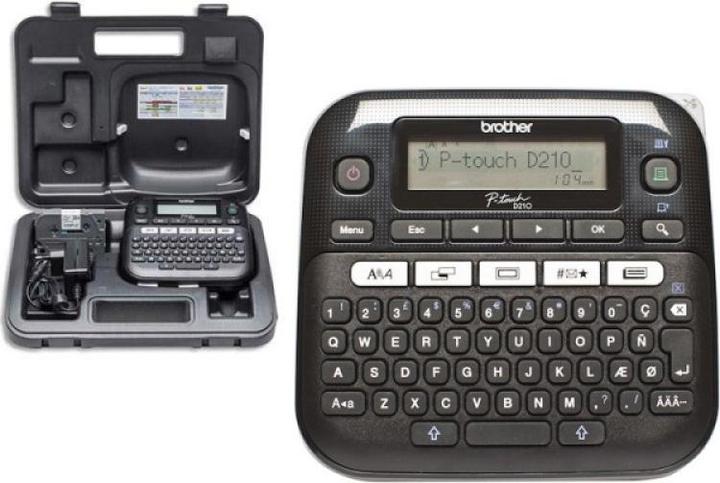 Actual product image Brother PT-D210VP incl. case